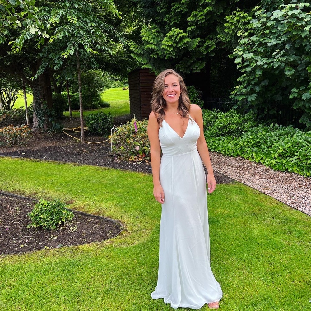 Bella bridesmaid dress, wtoo by waters, color - sage